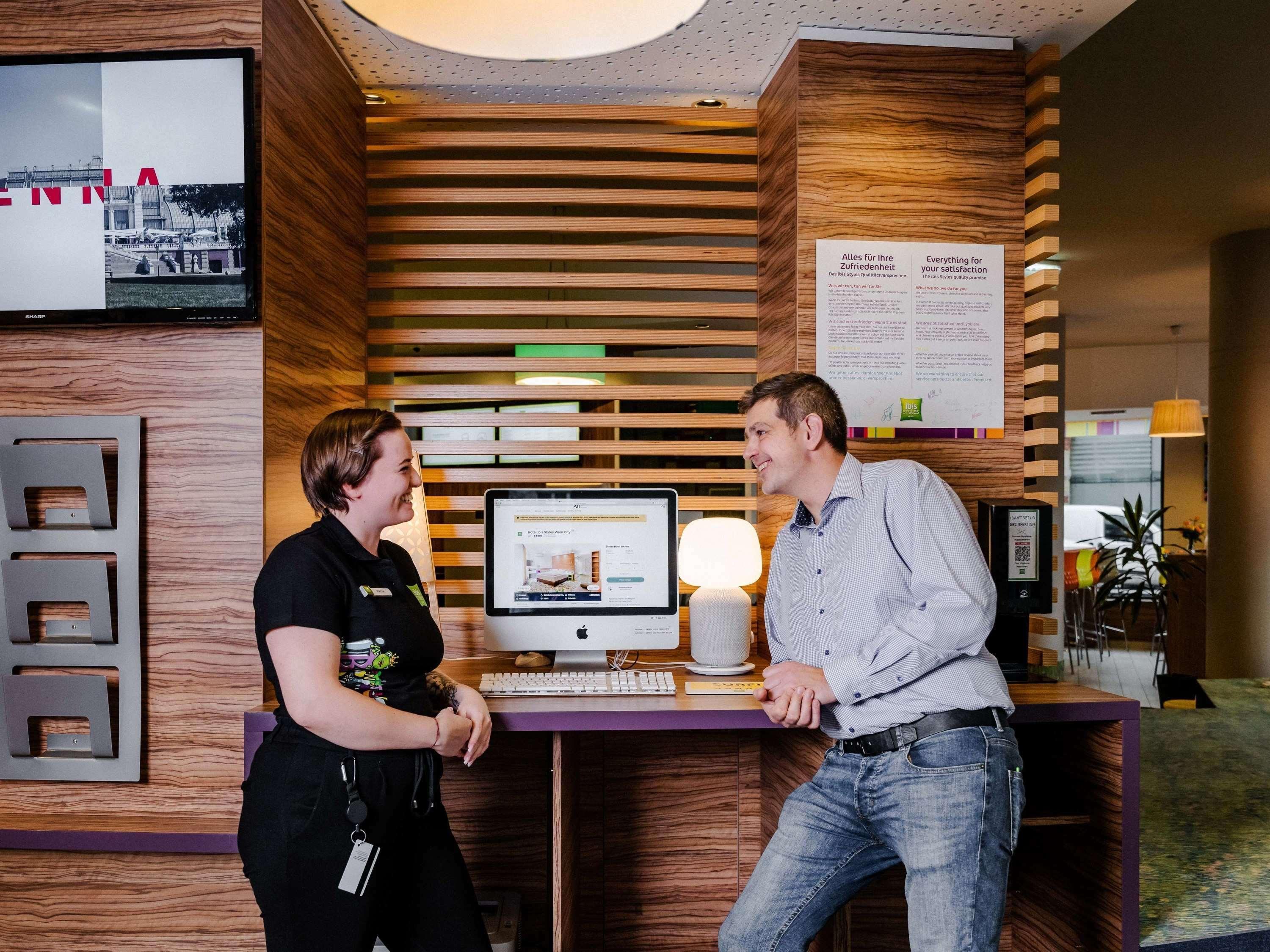 Ibis Styles Wien City Esterno foto